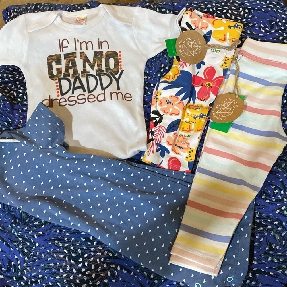 6-12 Month Leggings & Onsies